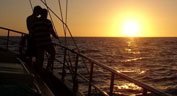 Aphrodite Segel boot Sunset Cruise